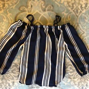 Flowy off the shoulder shirt